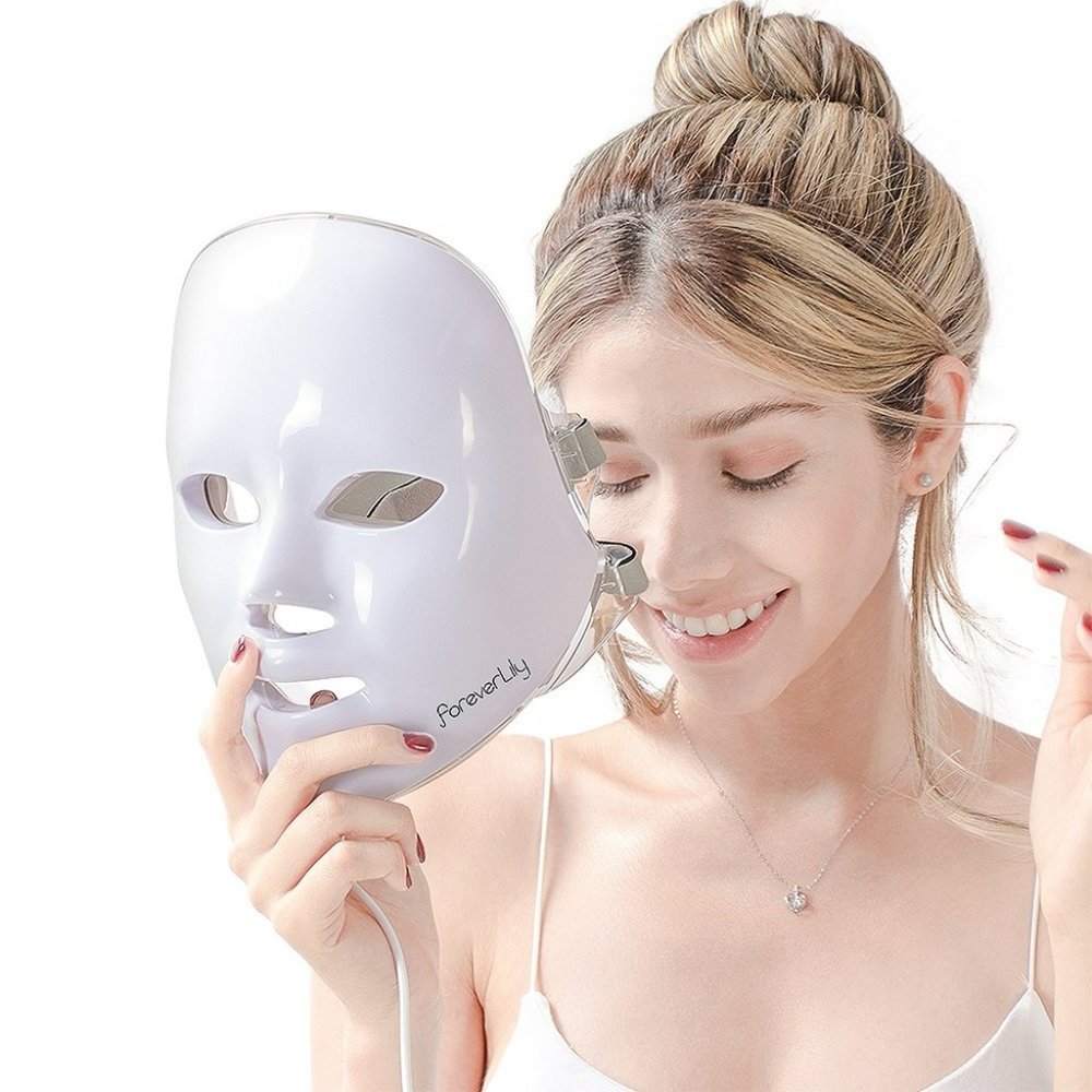 7 Colors Photon LED Light Face Mask Facial Skin Care Rejuvenation Beauty Machine